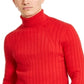 Suéter masculino Elite de gola alta da INC International Concepts, vermelho, tamanho extragrande