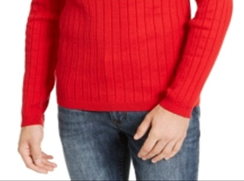 Suéter masculino Elite de gola alta da INC International Concepts, vermelho, tamanho extragrande