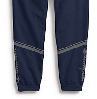 Calça Moletom Feminina Champion Chevron Azul Tamanho Grande