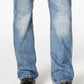 Calça jeans masculina moderna bootcut da INC International Concepts, azul, tamanho 38x32