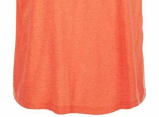 Camiseta Columbia Sportswear Masculina com Logo Gráfico e Listrado Laranja Tamanho P