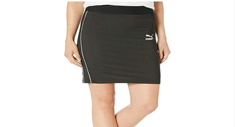 Saia Puma Classics Rib Feminina Preta Tamanho 2
