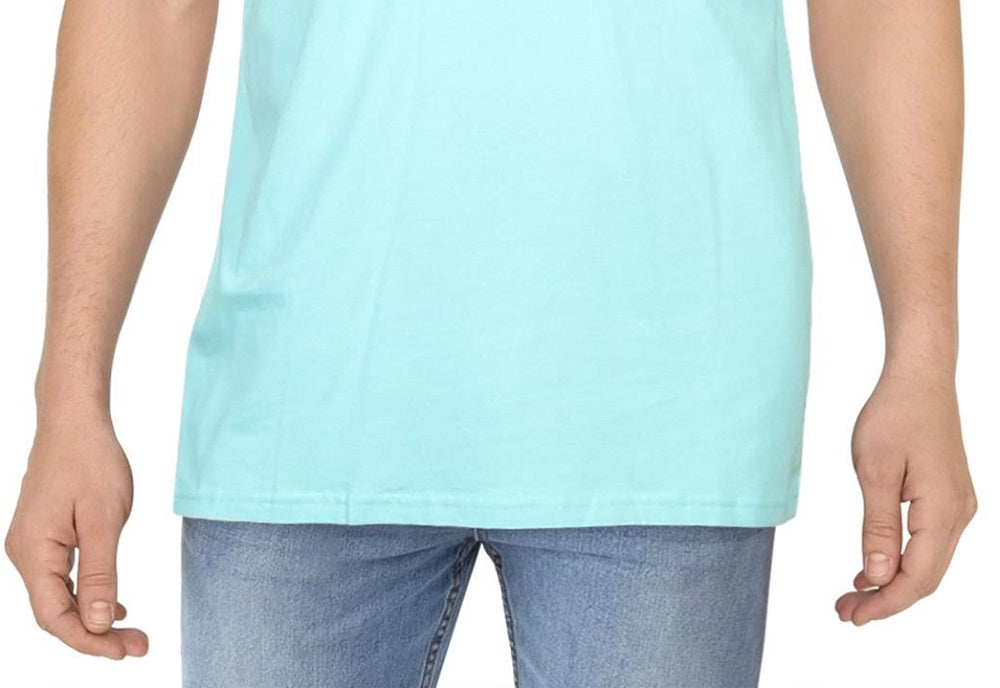 Camiseta Columbia Sportswear Zubac Graphic Masculina de Algodão com Logotipo Azul, Tamanho Grande