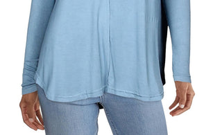 Túnica Moonshine Feminina Free People Azul Tamanho Grande