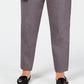 Calça curta feminina Alfred Dunner Classic Allure Tummy Control, cinza, tamanho 24W