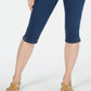 Calça jeans skinny feminina Charter Club Tummy Control, azul, tamanho 12