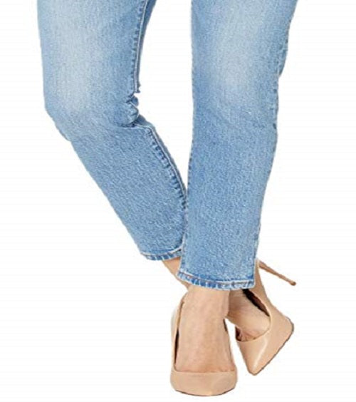 Calça jeans skinny Levi's 501 feminina Love Blue tamanho 32x28