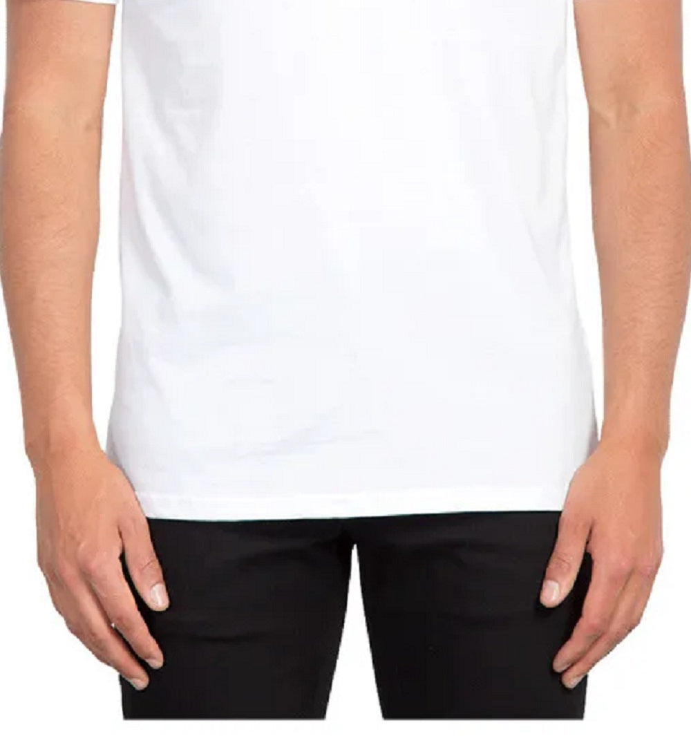Camiseta Volcom Stone Sounds Masculina Branca Tamanho XX-G