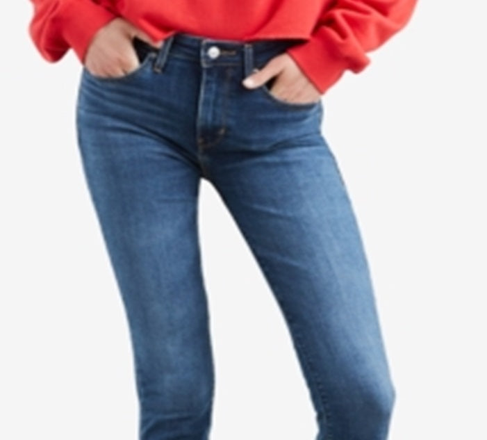 Calça jeans skinny Levi's 721 High Rise Feminina Azul Tamanho 29X30