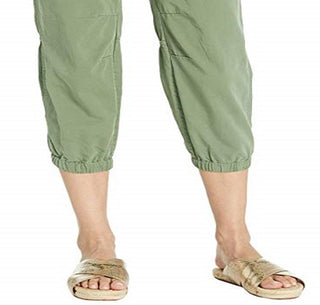 Calça jogger feminina Free People Cadet Pull on, verde, tamanho pequeno