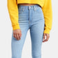 Calça Jeans Levi's Mile High Super Skinny Feminina Azul Tamanho 29