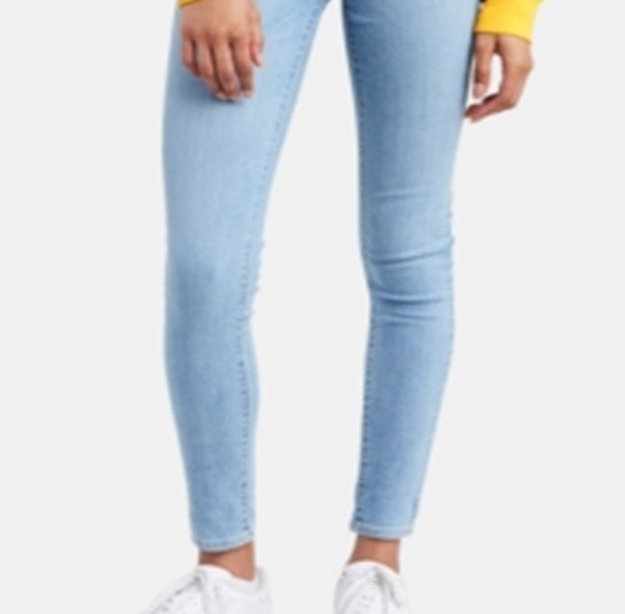 Calça Jeans Levi's Mile High Super Skinny Feminina Azul Tamanho 29