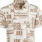 Camisa Quiksilver Izu Island Masculina Marrom Tamanho XX-G