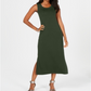 Vestido longo feminino Style &amp; Co, verde, tamanho pequeno, extrapequeno