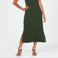 Vestido longo feminino Style &amp; Co, verde, tamanho pequeno, extrapequeno