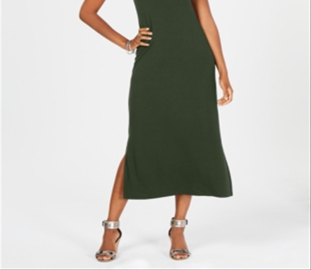 Vestido longo feminino Style &amp; Co, verde, tamanho pequeno, extrapequeno