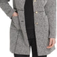 Jaqueta DKNY Feminina Speckled Knit Topper - Cinza - Tamanho 8