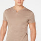 Camiseta Alfani Masculina End On End Dot Marrom Tamanho P