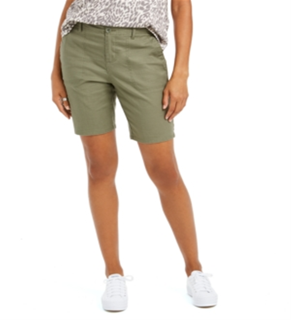 Bermuda feminina Style &amp; Co verde tamanho 2