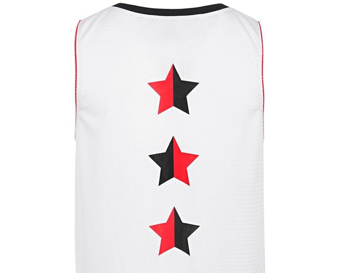 Camiseta regata gráfica masculina Ideology, branca, tamanho XXX-G