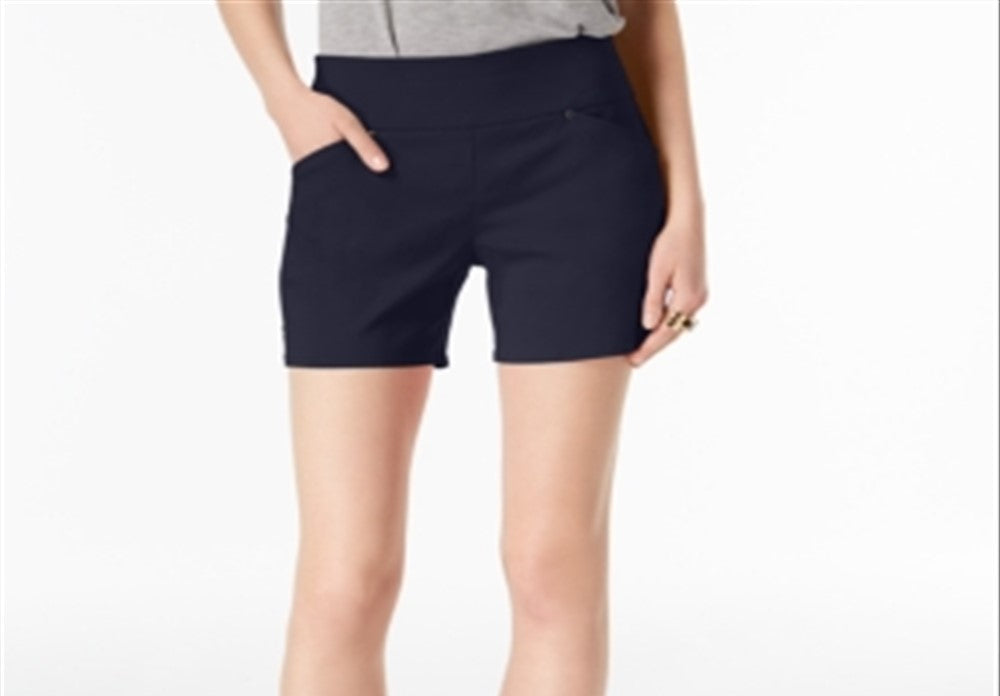 Shorts Curvy Fit Feminino IINC International Concepts Azul Tamanho 8