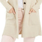Blazer feminino Charter Club marrom tamanho grande