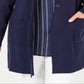 Blazer feminino plus size Charter Club azul tamanho 4X