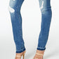 Calça jeans skinny feminina INC International Concepts, azul, tamanho 18