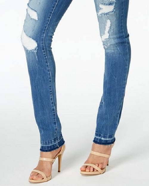 Calça jeans skinny feminina INC International Concepts, azul, tamanho 18