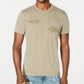 Camiseta masculina American Rag Army Stamp, verde, tamanho extragrande