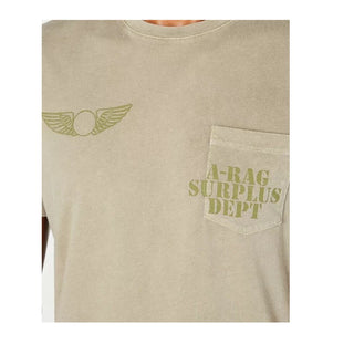 Camiseta masculina American Rag Army Stamp, verde, tamanho extragrande
