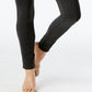 Leggings femininas sem costura INC International Concepts, cinza, tamanho 4, pequena