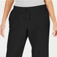 Calça Capri Feminina Karen Scott com Cordão, Preta, Tamanho Pequeno P