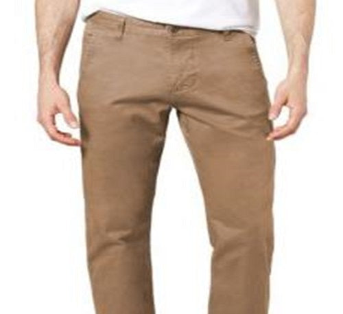 Calça Dockers Alpha Slim Fit Tech Stretch Masculina All Seasons Marrom Tamanho 38X30