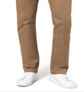 Calça Dockers Alpha Slim Fit Tech Stretch Masculina All Seasons Marrom Tamanho 38X30