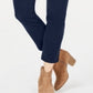 Calça modeladora de veludo cotelê feminina Style &amp; Co, azul, tamanho 10