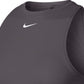 Camiseta regata curta Nike Pro feminina cinza, tamanho pequeno