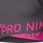 Camiseta regata curta Nike Pro feminina cinza, tamanho pequeno