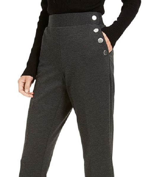 Calça feminina estilo bota mesclada INC International Concepts, cinza, tamanho 8