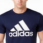 Camiseta Adidas Masculina Badge of Sport Azul Tamanho Médio