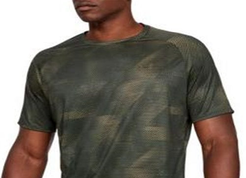 Camiseta Under Armour Athletic Performance Masculina Verde Tamanho Médio
