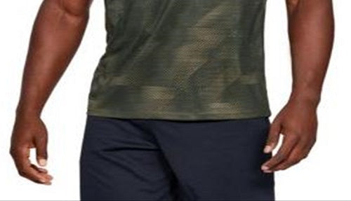 Camiseta Under Armour Athletic Performance Masculina Verde Tamanho Médio