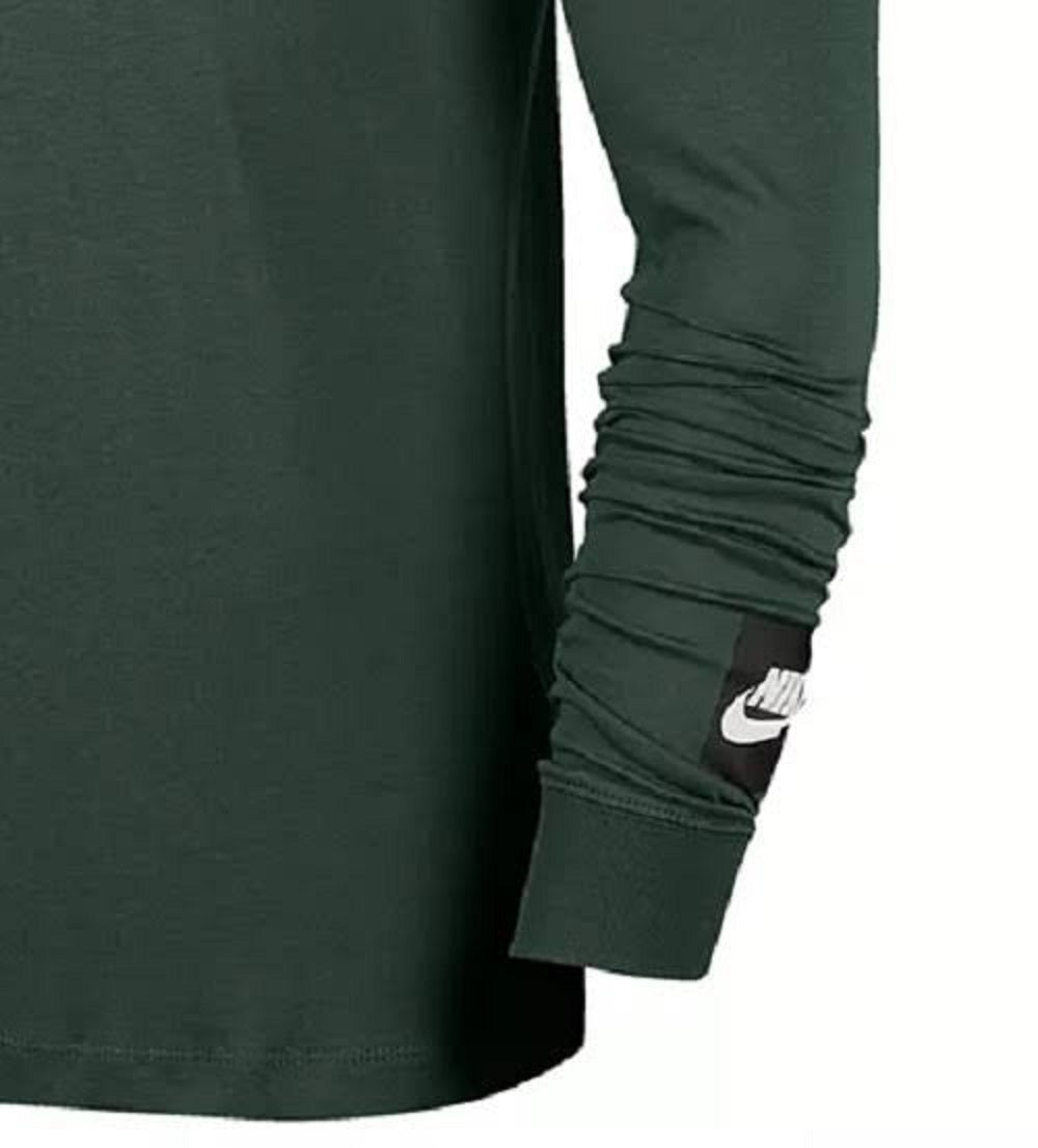 Camiseta Nike Just Do It Manga Longa Masculina Verde Tamanho GG