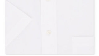 Eagle Men's Classic Regular Fit Non Iron Flex Collar Solid Short Sleeve Dress Shirt White Size 15