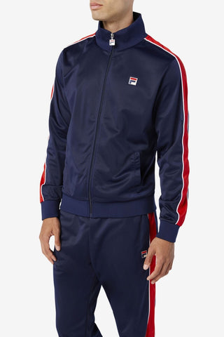 Fila Men's Sabina Track Jacket Blue Size X-Small