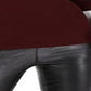Suéter feminino com zíper e detalhes em vermelho, tamanho X-S