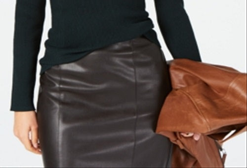 Suéter feminino com zíper e detalhes em verde, tamanho grande, da INC International Concepts