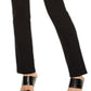 Calça feminina reta, preta, tamanho 2, da INC International Concepts