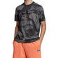 Camiseta Adidas Camuflada Masculina Cinza Tamanho P