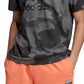 Camiseta Adidas Camuflada Masculina Cinza Tamanho P